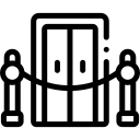 Backstage Of Store Icon