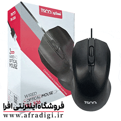 موس سیم دار TM-306 TSCO
