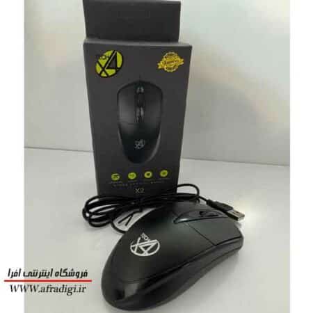 موس سیم دارX4 TECH X2