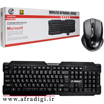 کیبورد و موس بی سیم XP W5800N