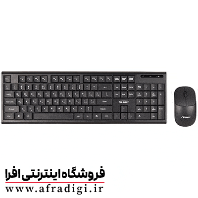 کیبورد و موس وایرلس DT-2024 D-NET - تصویر 3