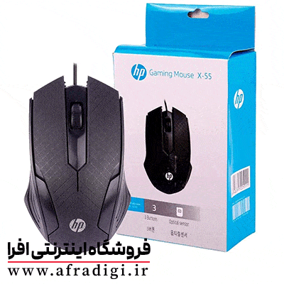 موس سیم دار گیمینگ X-55 HP