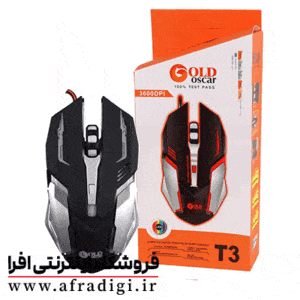 موس سیم دار گیمینگ T3 OSCAR