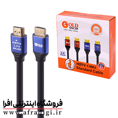کابل HDMI 15M 4K GOLD OSCAR