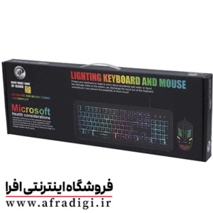 کیبورد و ماوس سیم دار گیمینگ XP 11300N