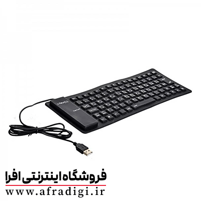 کیبورد ژله ای سیم دار FLIXIBLE RK-700 ROYAL - تصویر 7