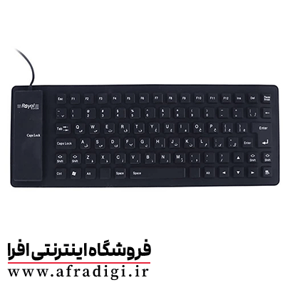 کیبورد ژله ای سیم دار FLIXIBLE RK-700 ROYAL - تصویر 6